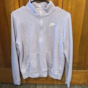 Small quarter zip sweater